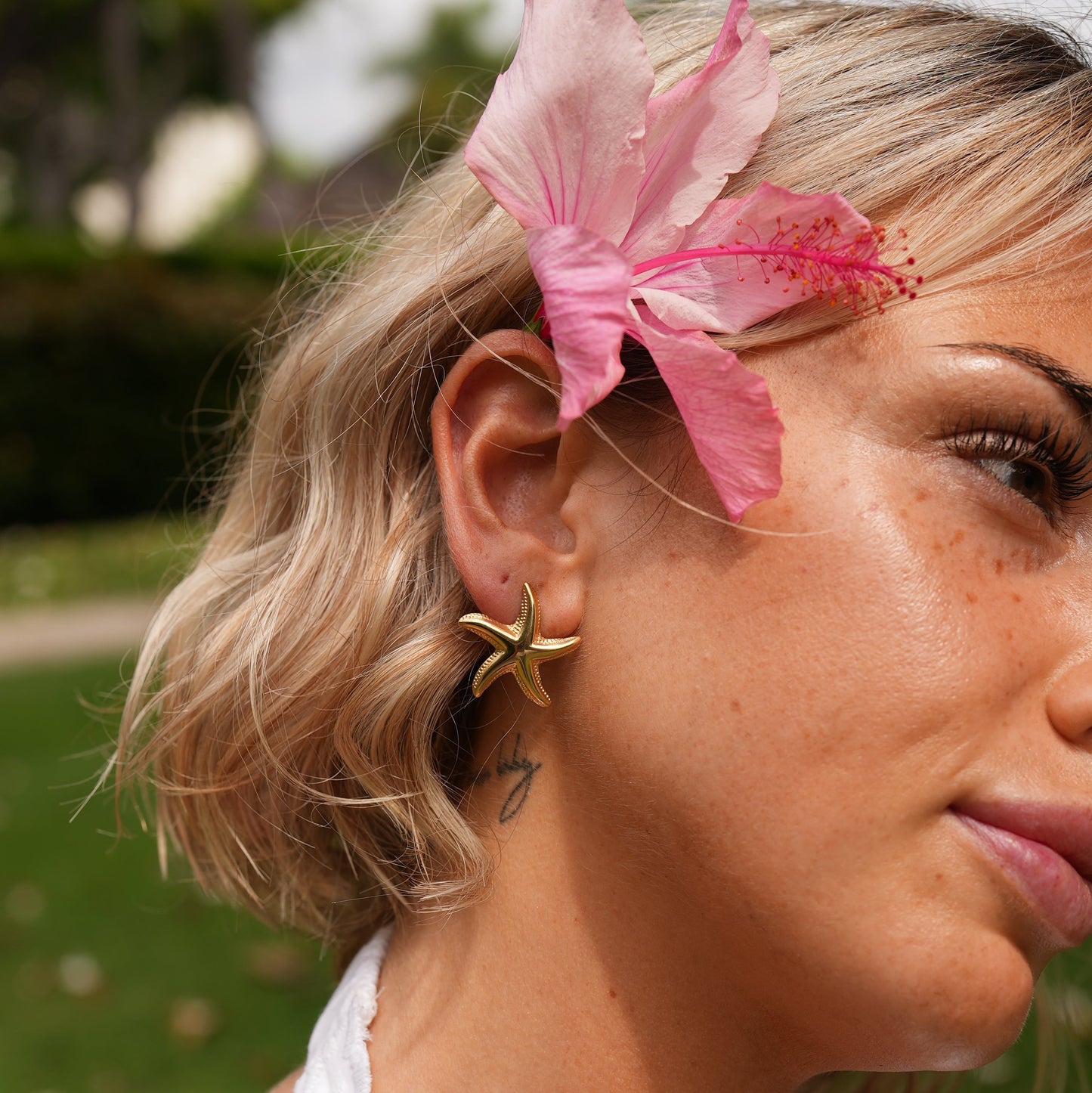 Petite Starfish Earrings