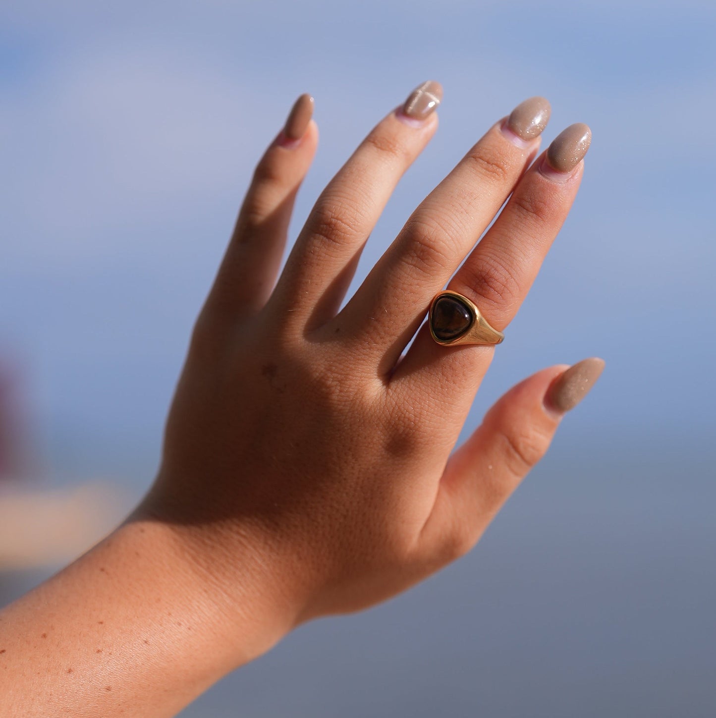 Aurora Crystal Statement Ring