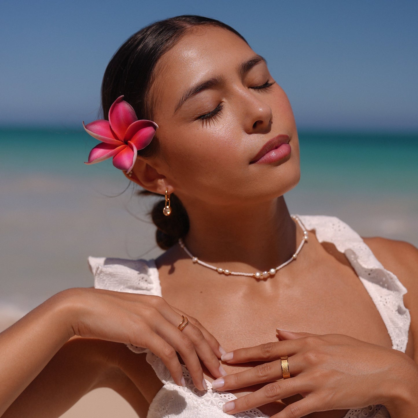 Crystal Lock Earrings