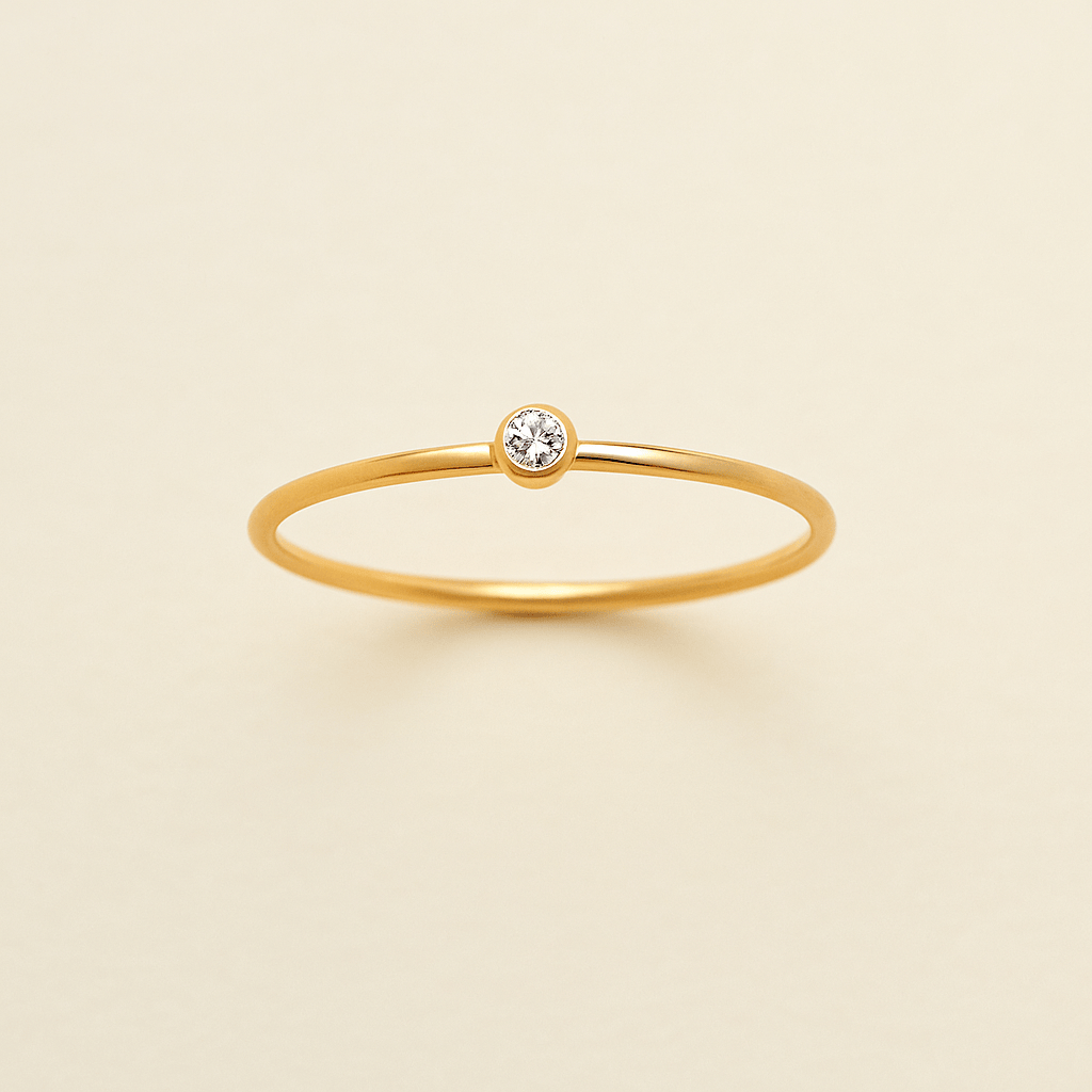 Delicate Birthstone Ring