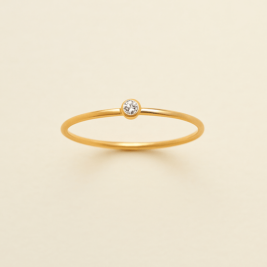 Delicate Birthstone Ring