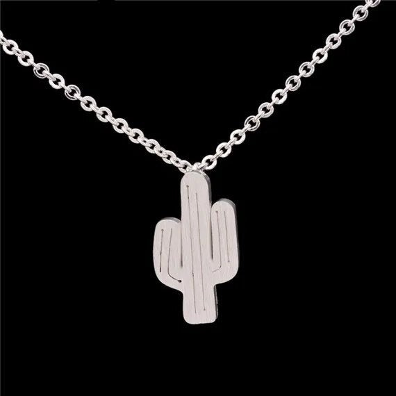 Desert Cactus Pendant