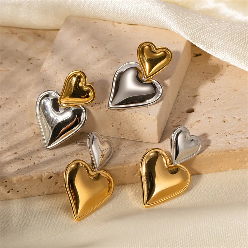 Lovely Heart Earrings