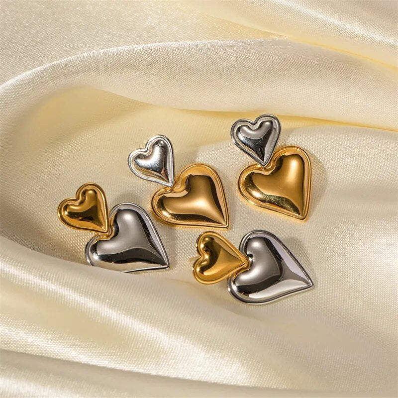 Lovely Heart Earrings