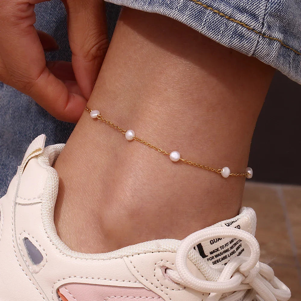 Pacific Pearl Anklet