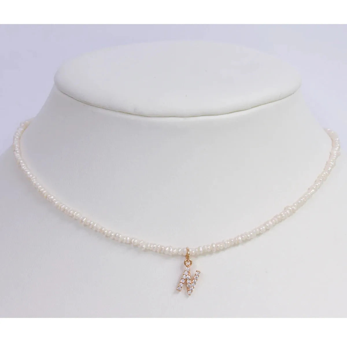 Pearl Monogram Choker