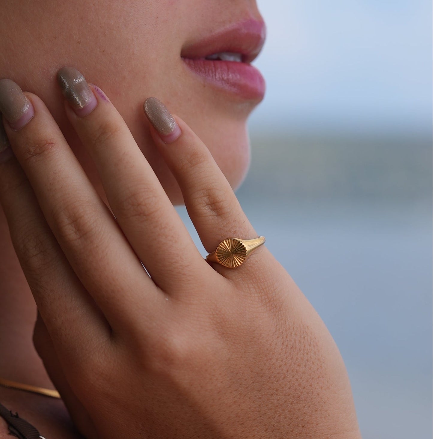 Radiant Sun Ring
