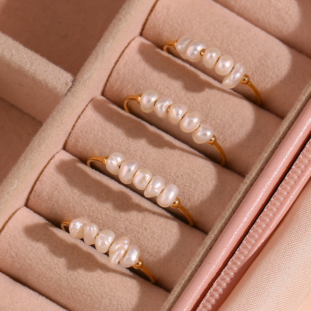 Siren Mini Pearl Ring