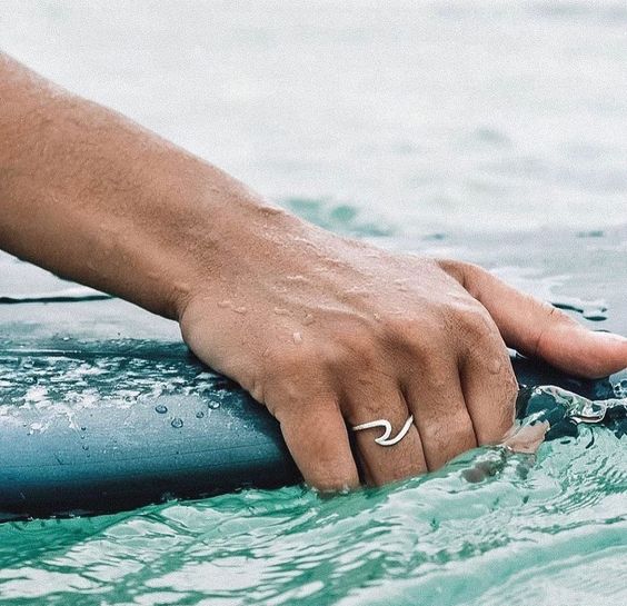 Wave Rider Ring
